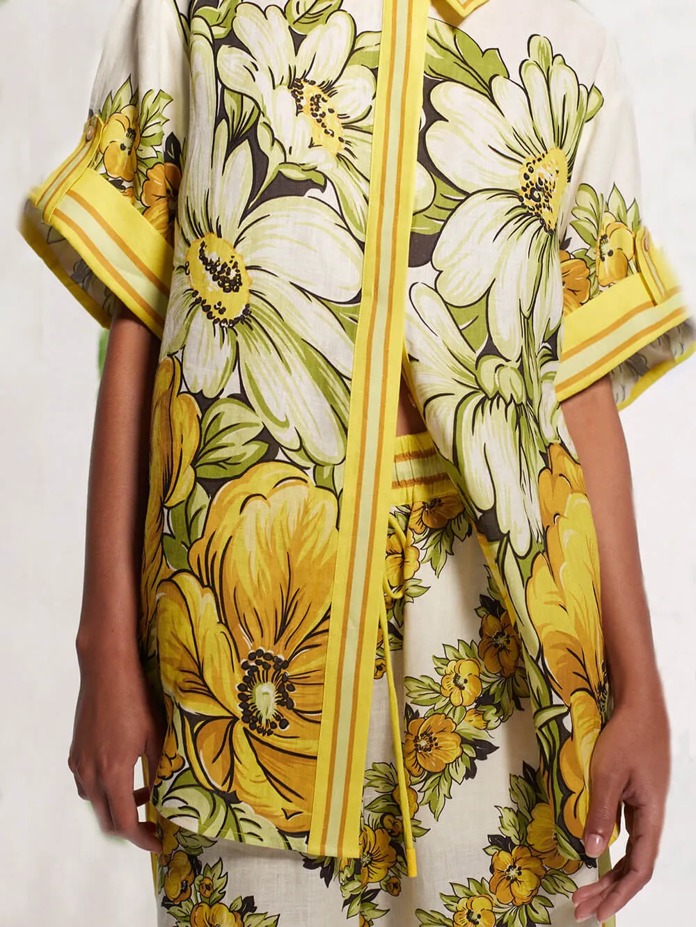 Classic Summer Oversized Tailored Printed Shirt sold by Like My Choice product image thumbnail 5