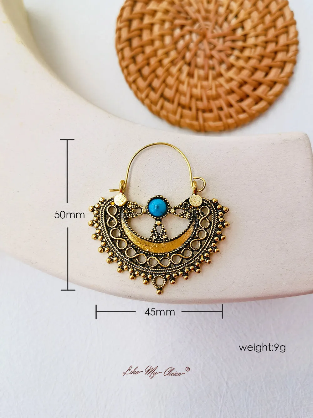 Infinity Drop Boho Earrings sold by Like My Choice product image thumbnail 4