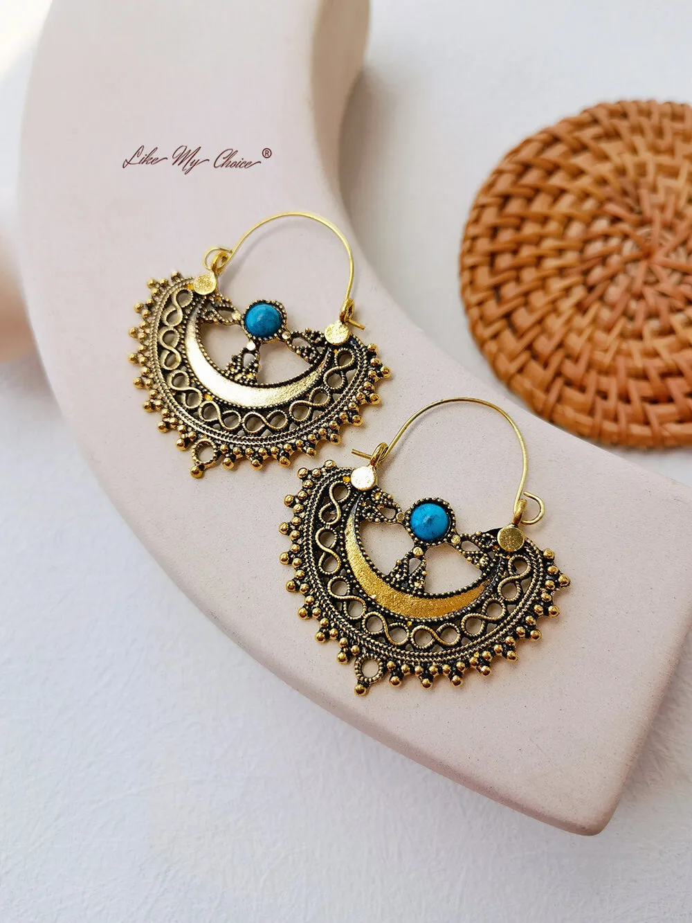 Infinity Drop Boho Earrings sold by Like My Choice product image thumbnail 5