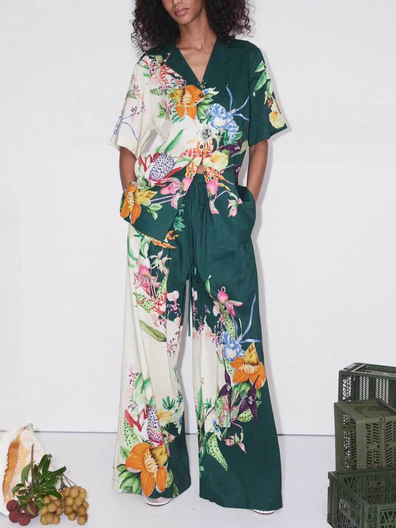 Unique Positioning Vintage Print Loose Shirt sold by Like My Choice product image thumbnail 4