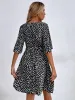 V-neck Waist Fashion Versatile Boho Dress sold by Like My Choice