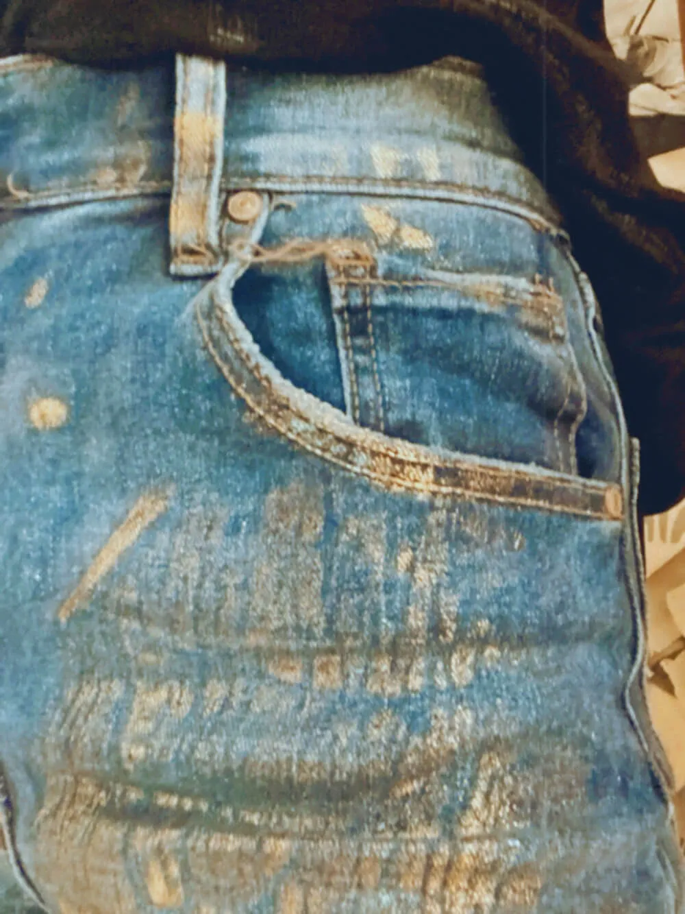 Sparkling Beaded Wide-Leg Jeans sold by Like My Choice product image thumbnail 3