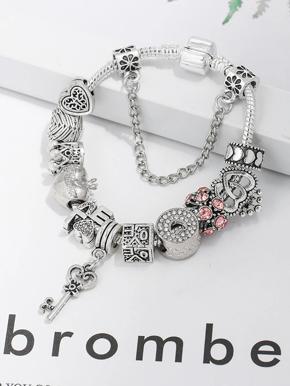 Heart Lock Key Love Bracelet sold by Like My Choice product image thumbnail 3