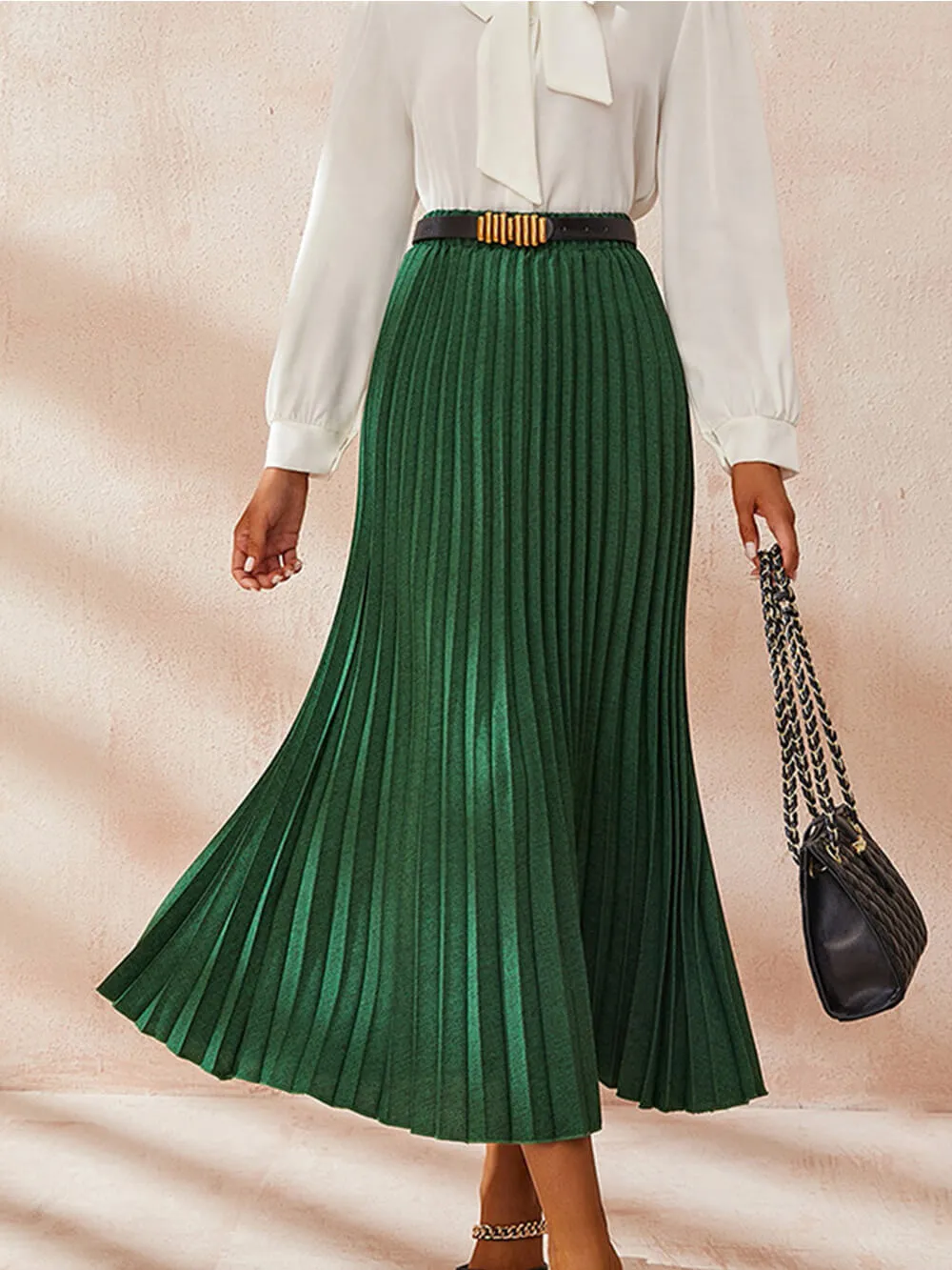 Elegant Pleated Skirt sold by Like My Choice