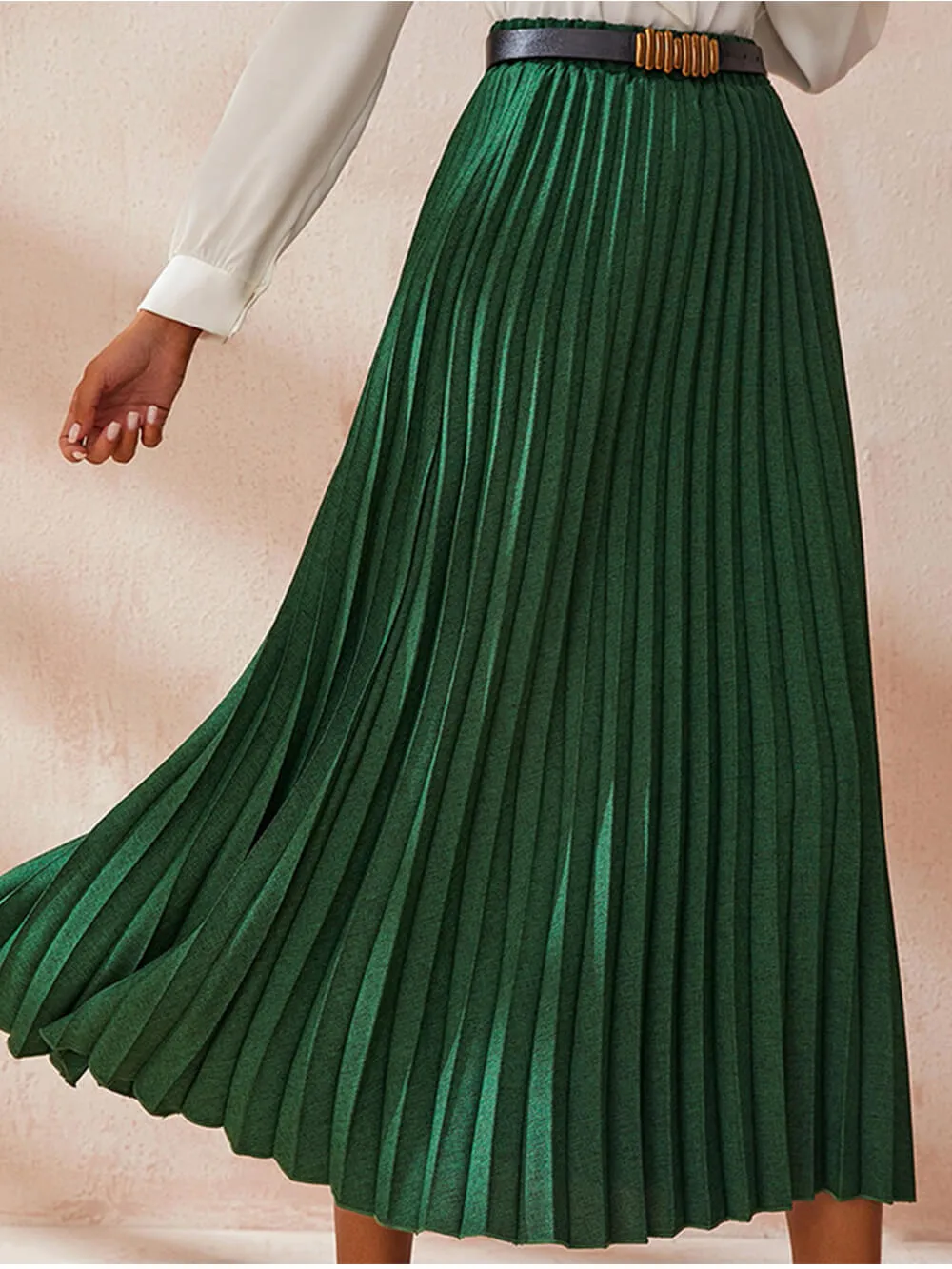 Elegant Pleated Skirt sold by Like My Choice product image thumbnail 3