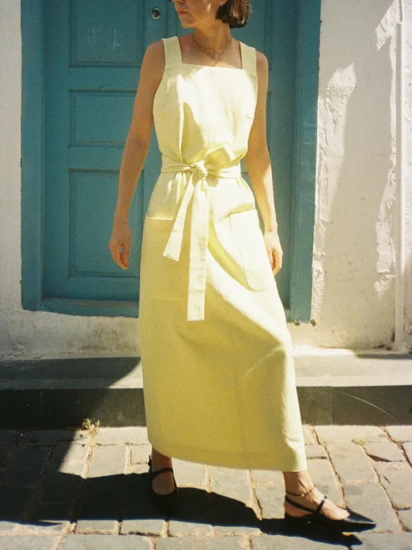 Bright Backless Tank Shift Dress sold by Like My Choice