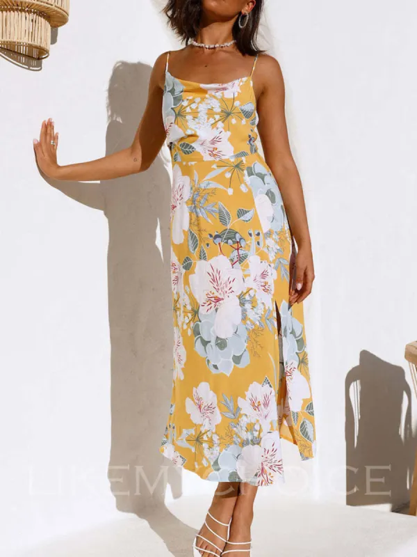 Looming Tulips Midi Dress sold by Like My Choice