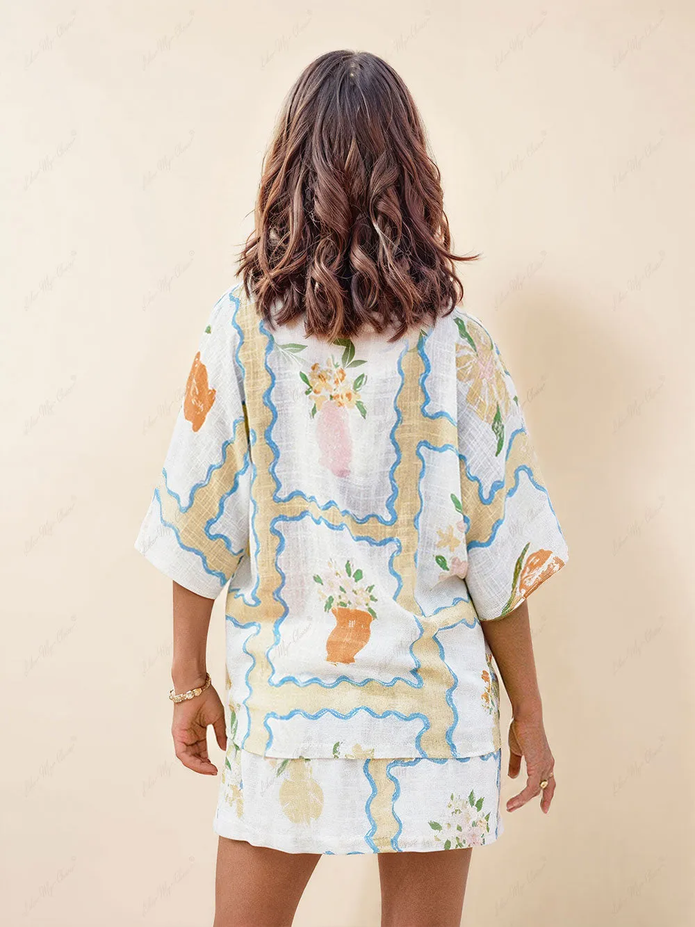 Floral Print Shirt sold by Like My Choice product image thumbnail 3