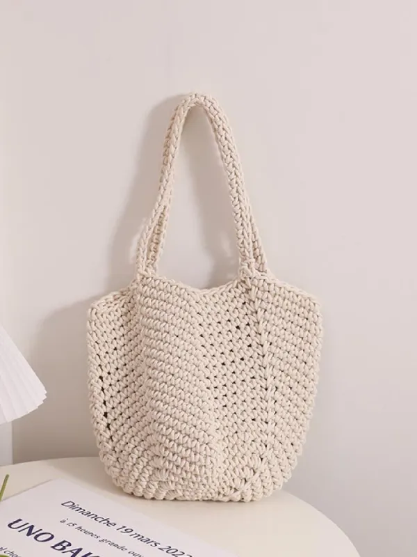 Woven Tote Holiday Beach Bag sold by Like My Choice