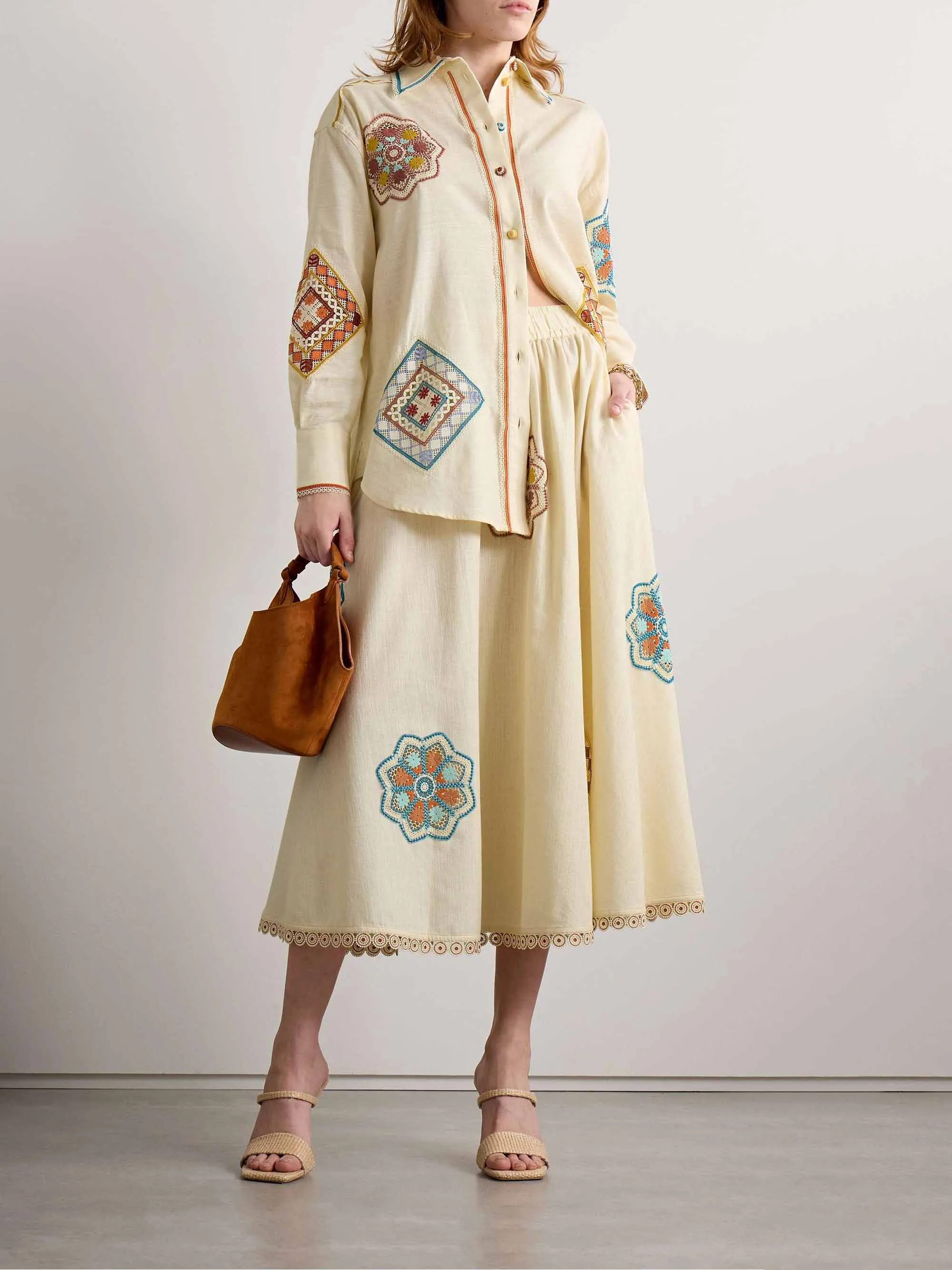 Unique Paisley Lace Print Loose Shirt sold by Like My Choice product image thumbnail 2