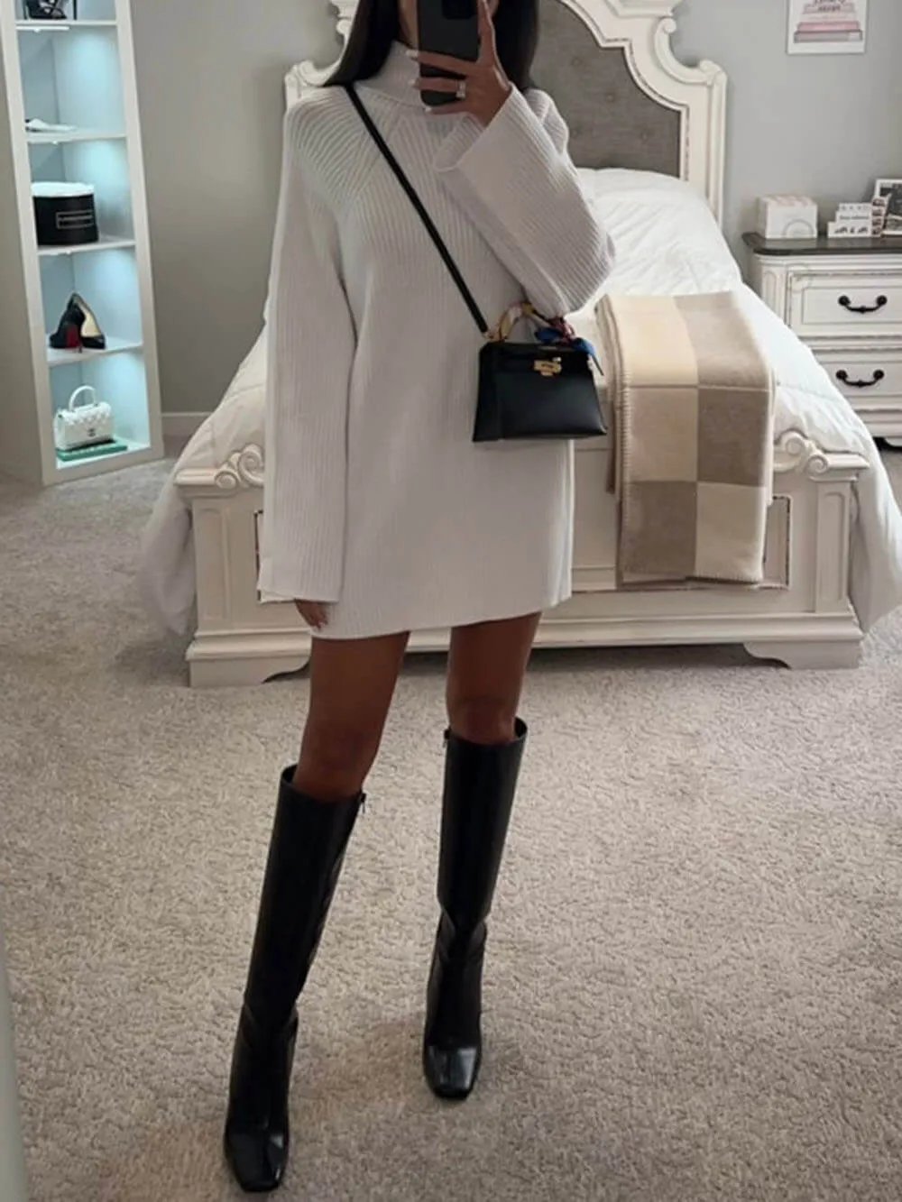 Loose Turtleneck Sweater sold by Like My Choice product image thumbnail 2