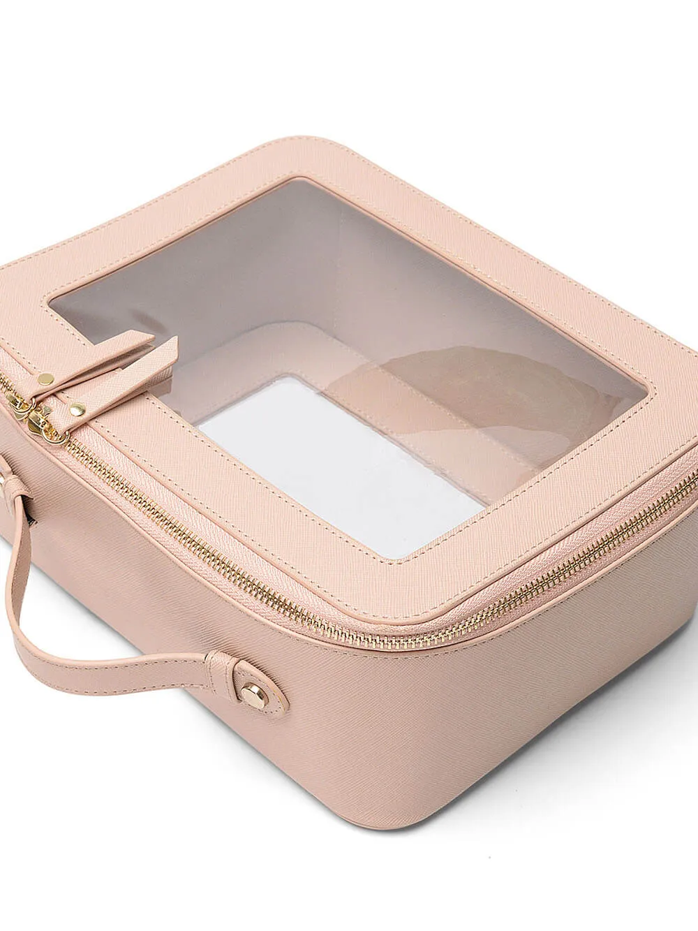 Transparent PU Portable Makeup Bag sold by Like My Choice product image thumbnail 3