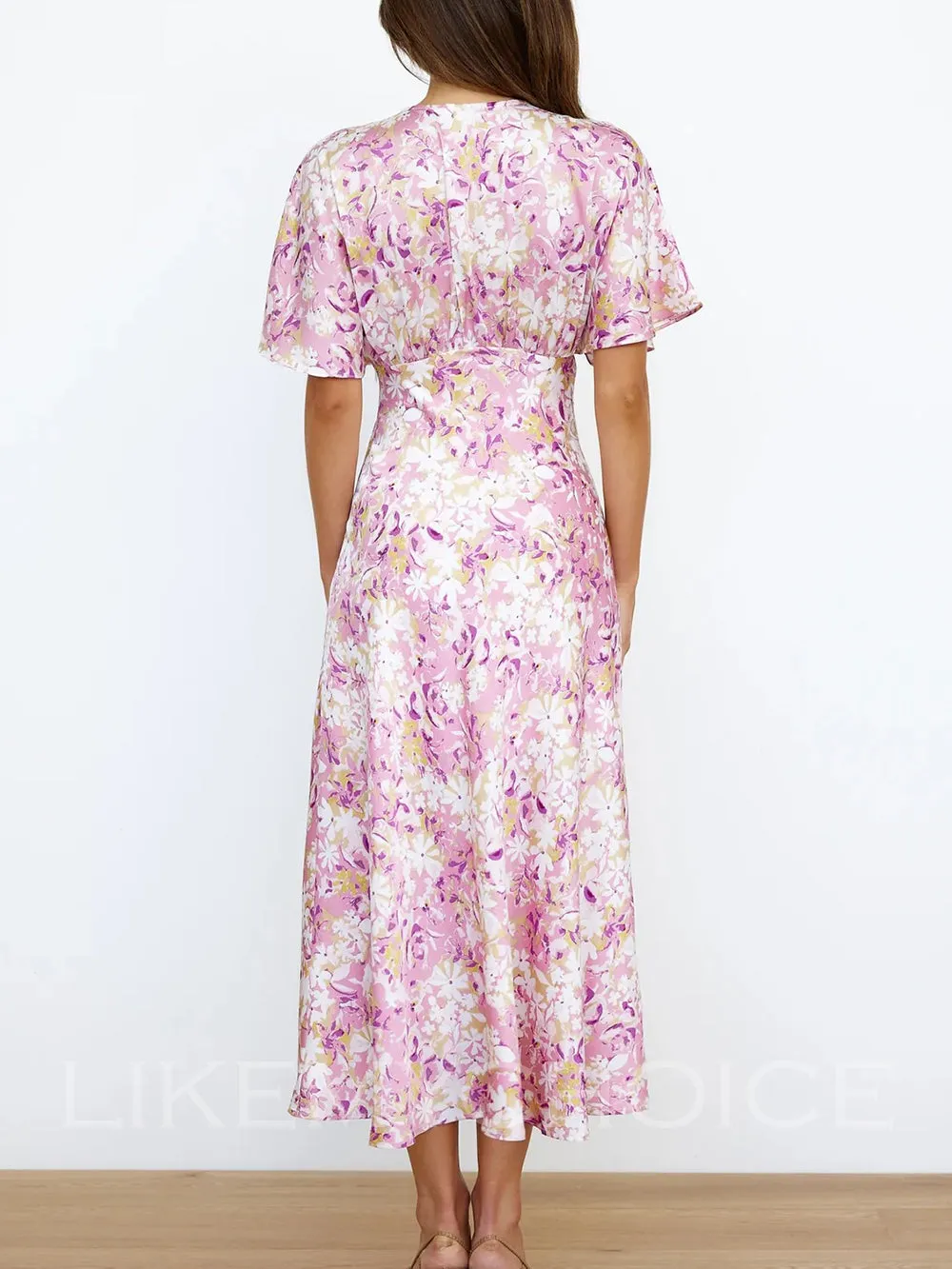 Tulpa Floral Midi Dress sold by Like My Choice product image thumbnail 2