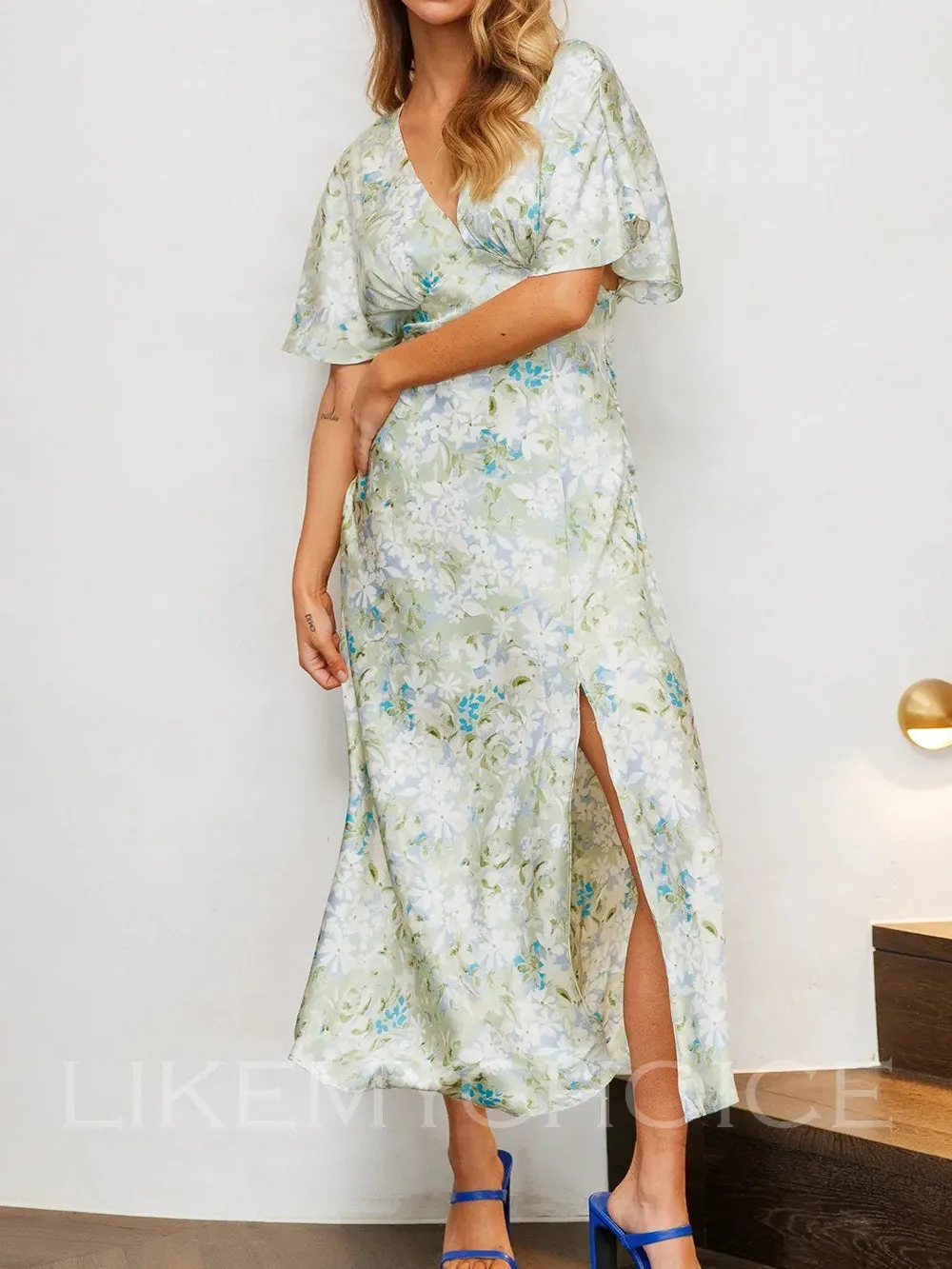 Tulpa Floral Midi Dress sold by Like My Choice product image thumbnail 4