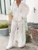 Unique Holiday Style Jacquard Casual Loose Wide Leg Pants sold by Like My Choice