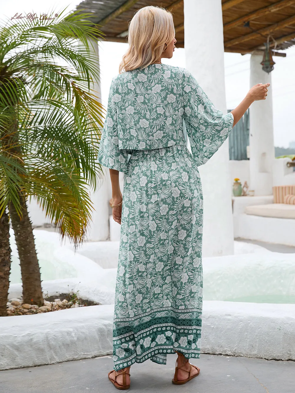 Beach Vacation Boho Dress Suit sold by Like My Choice product image thumbnail 4