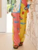 Unique Vacation Print Elastic Waist Pocket Pants sold by Like My Choice