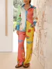 Unique Vacation Print Elastic Waist Pocket Pants sold by Like My Choice
