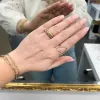 Petite Aquamarine Chasing Pear sold by LINDSEY LEIGH JEWELRY