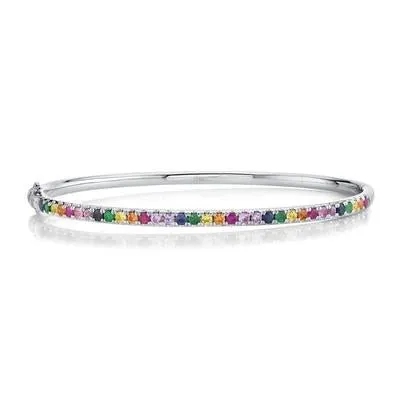 Rainbow Bangle sold by LINDSEY LEIGH JEWELRY product image thumbnail 3