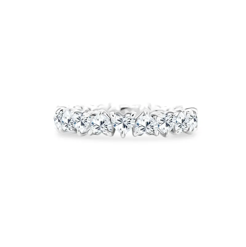 Rotating Heart Band sold by LINDSEY LEIGH JEWELRY
