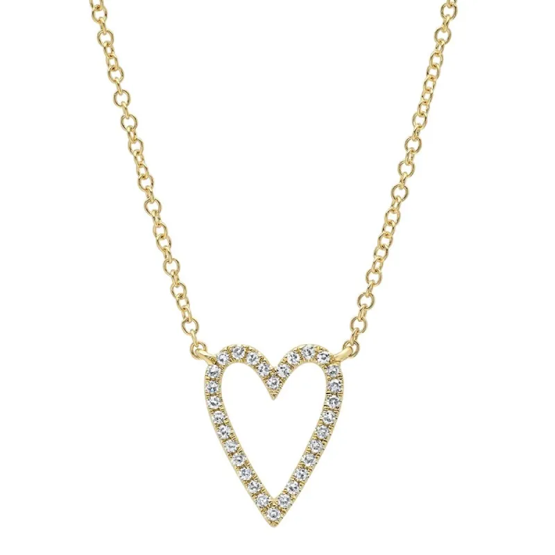 Open Heart Necklace sold by LINDSEY LEIGH JEWELRY