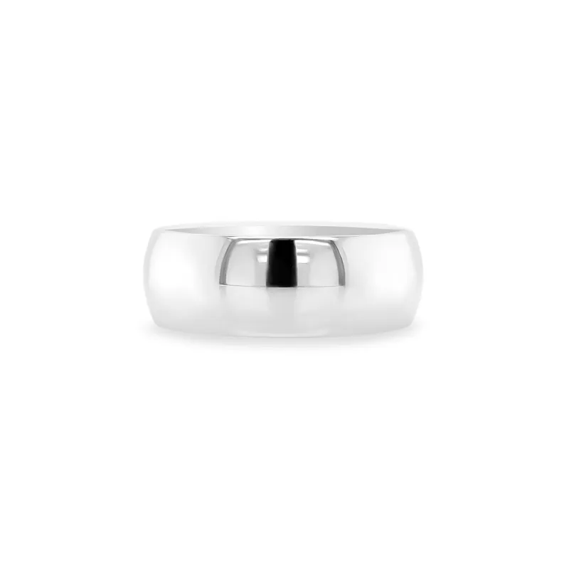 Half Round Band sold by LINDSEY LEIGH JEWELRY