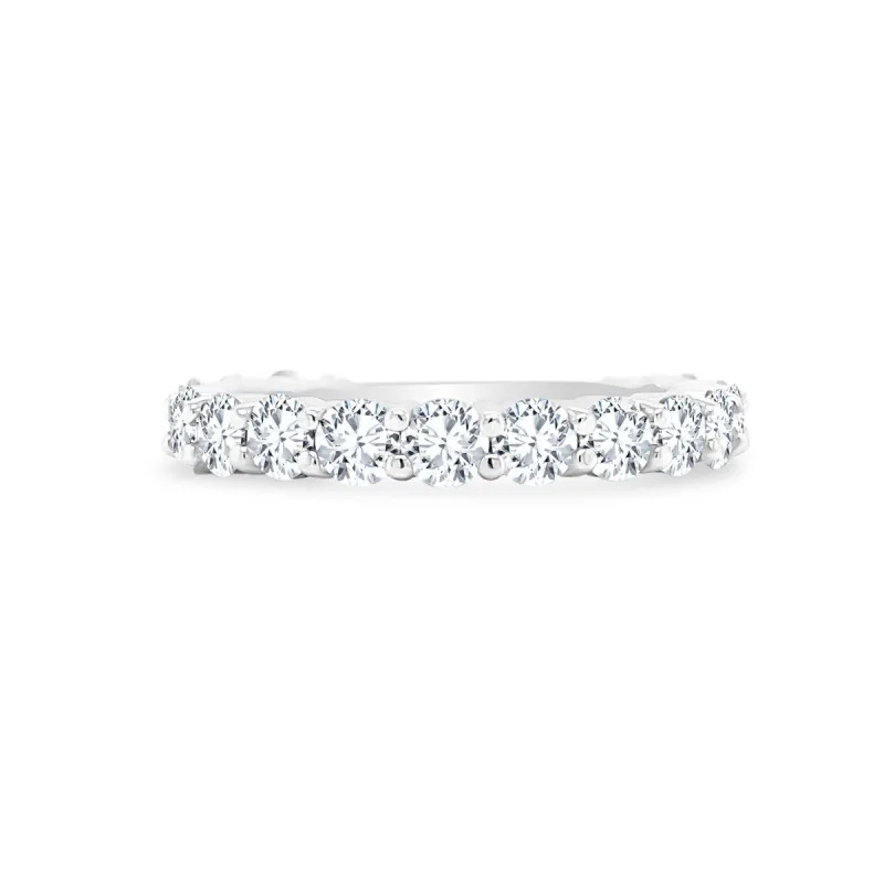 Shared Prong Band sold by LINDSEY LEIGH JEWELRY