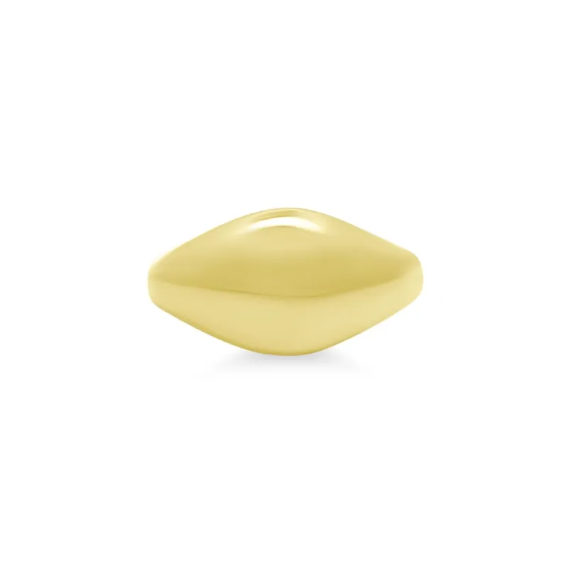 Gold Dome Ring sold by LINDSEY LEIGH JEWELRY