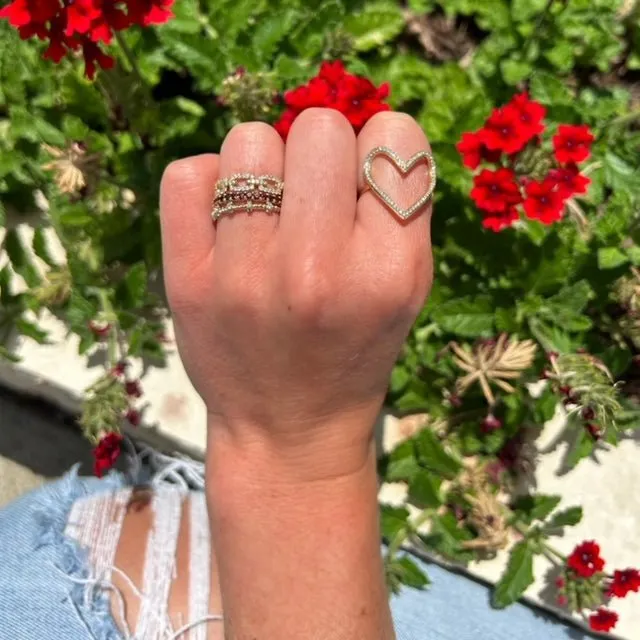 Garnet Band sold by LINDSEY LEIGH JEWELRY product image thumbnail 5