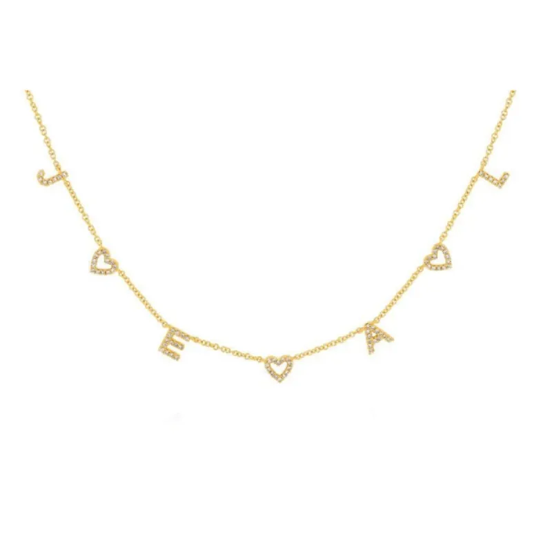 Love Around The Neck Necklace sold by LINDSEY LEIGH JEWELRY