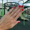 Open Butterfly Diamond Ring sold by LINDSEY LEIGH JEWELRY