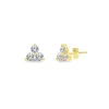 Diamond Trio Studs sold by LINDSEY LEIGH JEWELRY