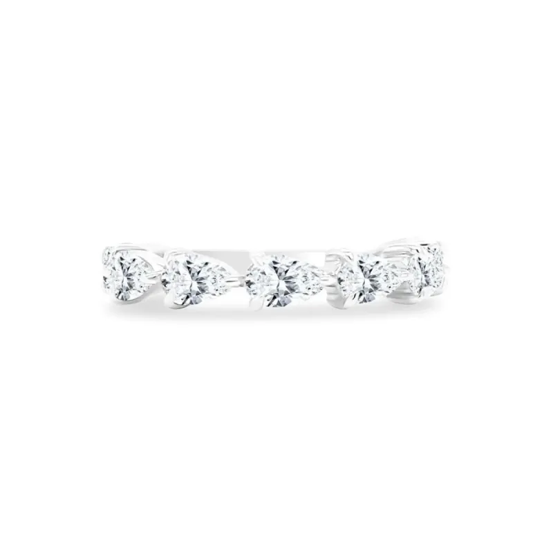 LLJ Signature Chasing Pear Band sold by LINDSEY LEIGH JEWELRY