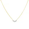 Graduated Pear Diamond Necklace sold by LINDSEY LEIGH JEWELRY