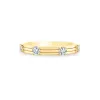 Triple Row Diamond Station Band sold by LINDSEY LEIGH JEWELRY