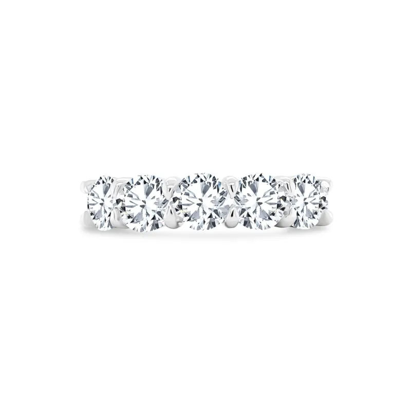 5 Diamond Band sold by LINDSEY LEIGH JEWELRY