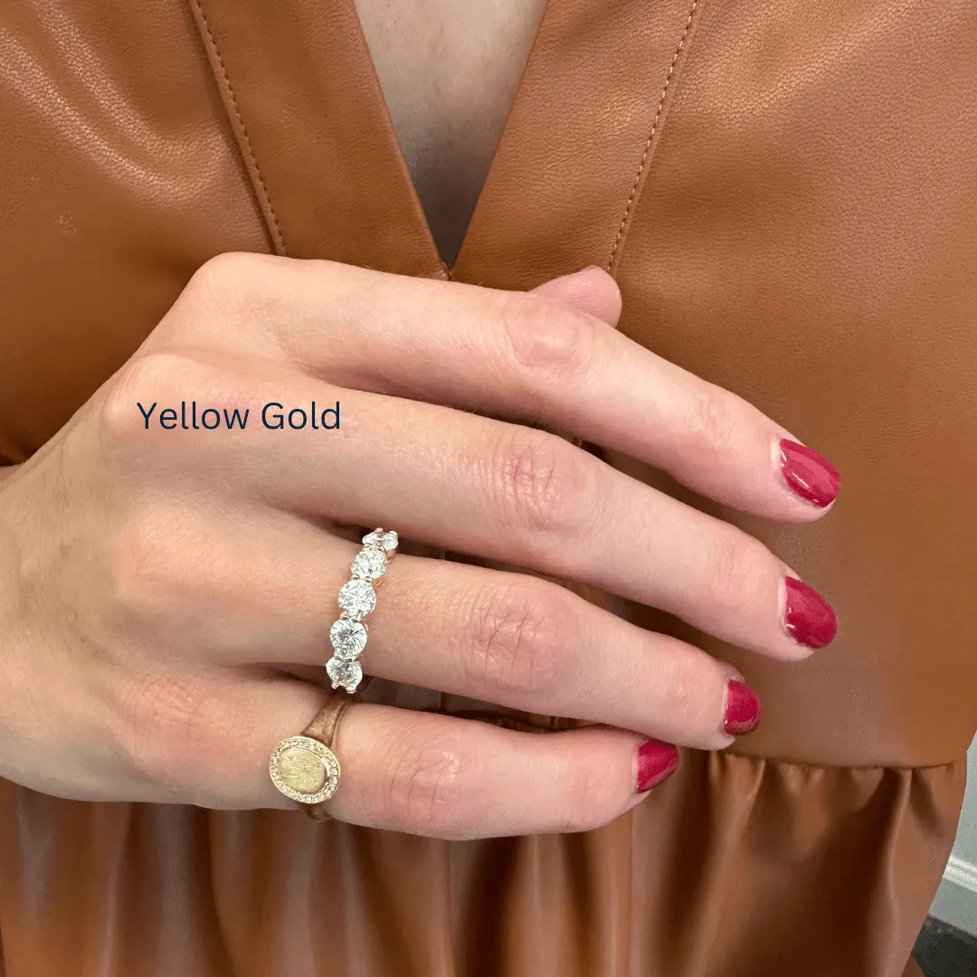 5 Diamond Band sold by LINDSEY LEIGH JEWELRY product image thumbnail 5