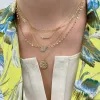 Paper Clip Necklace sold by LINDSEY LEIGH JEWELRY