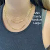 Paper Clip Necklace sold by LINDSEY LEIGH JEWELRY