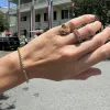 Diamond Initial Signet Ring sold by LINDSEY LEIGH JEWELRY