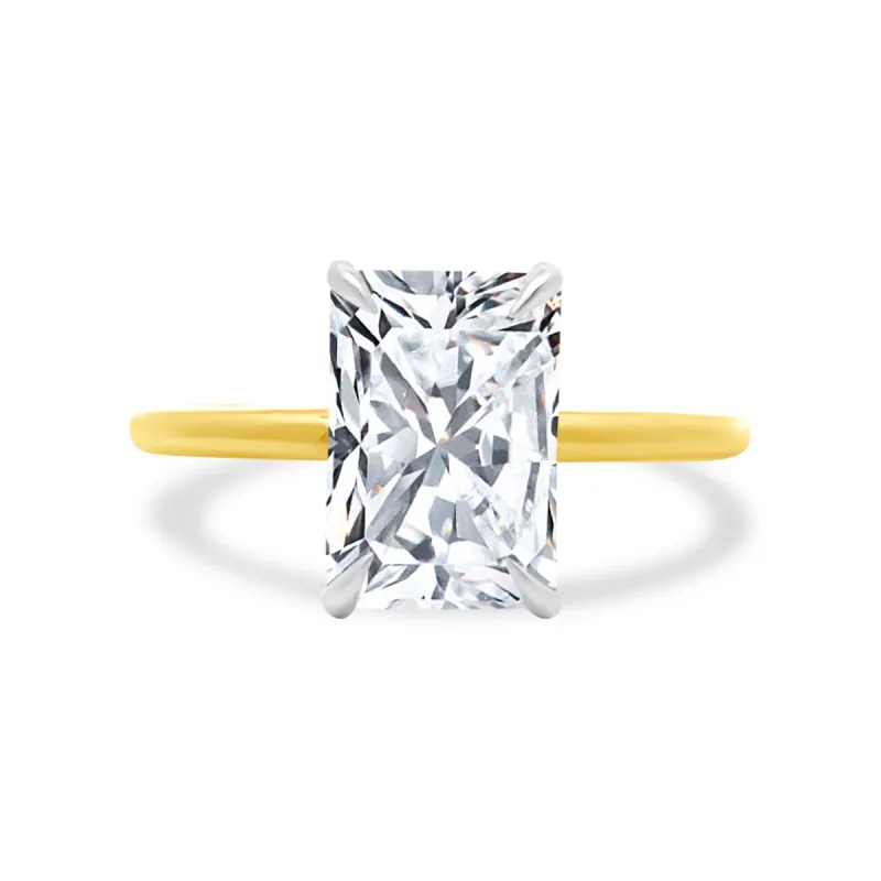 2.51ct Radiant Diamond Solitaire sold by LINDSEY LEIGH JEWELRY