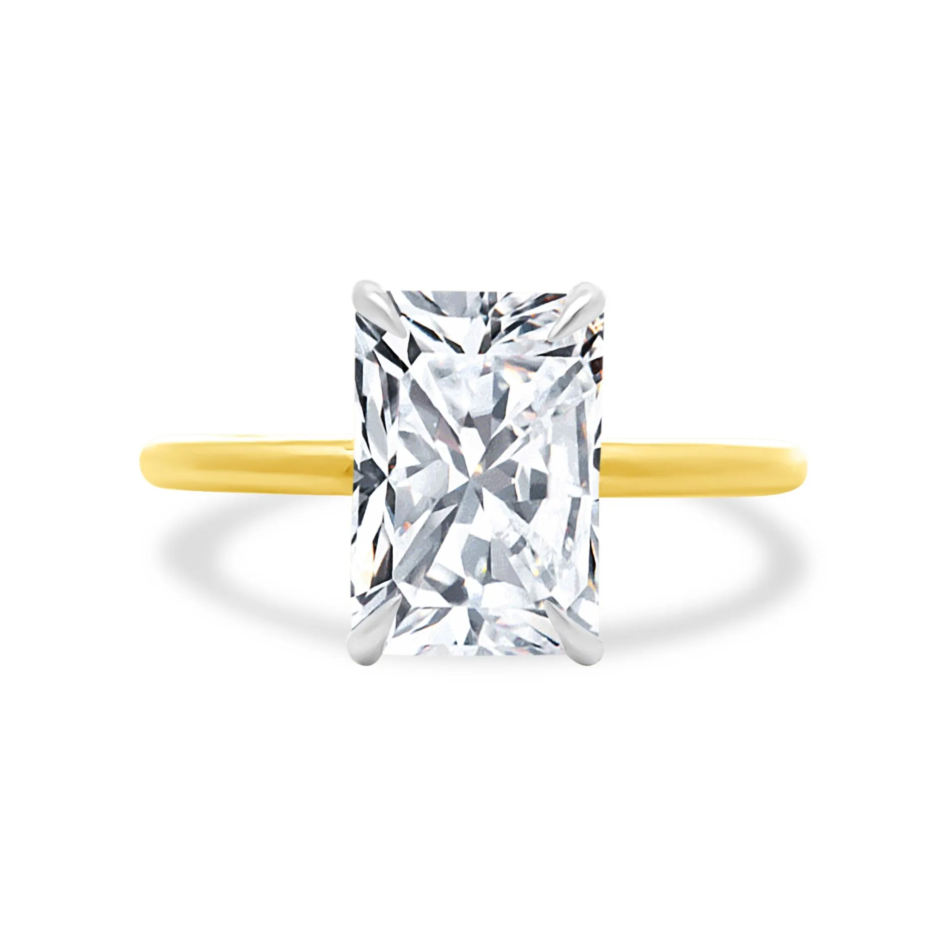 2.51ct Radiant Diamond Solitaire sold by LINDSEY LEIGH JEWELRY
