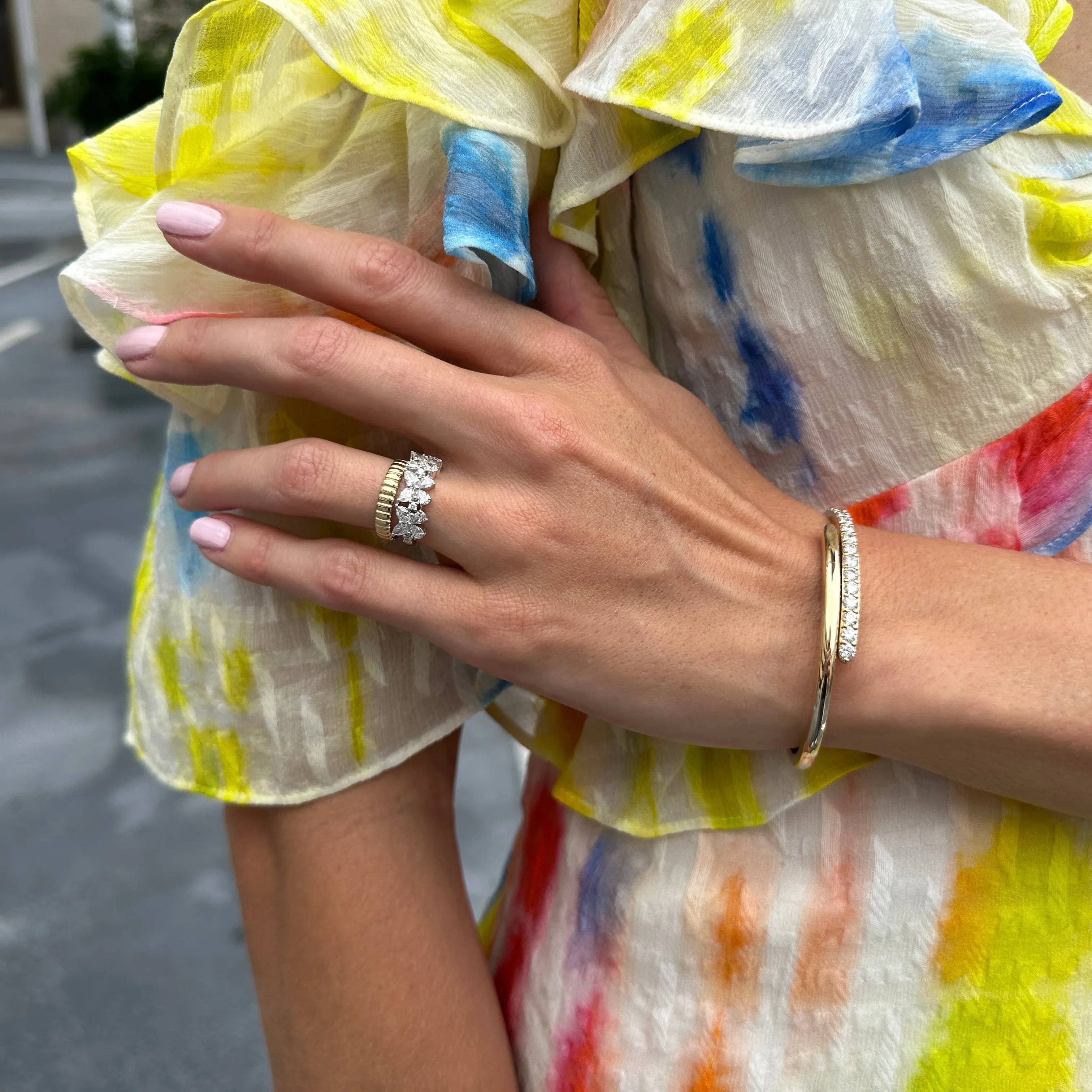 Diamond Butterfly Ring sold by LINDSEY LEIGH JEWELRY product image thumbnail 2