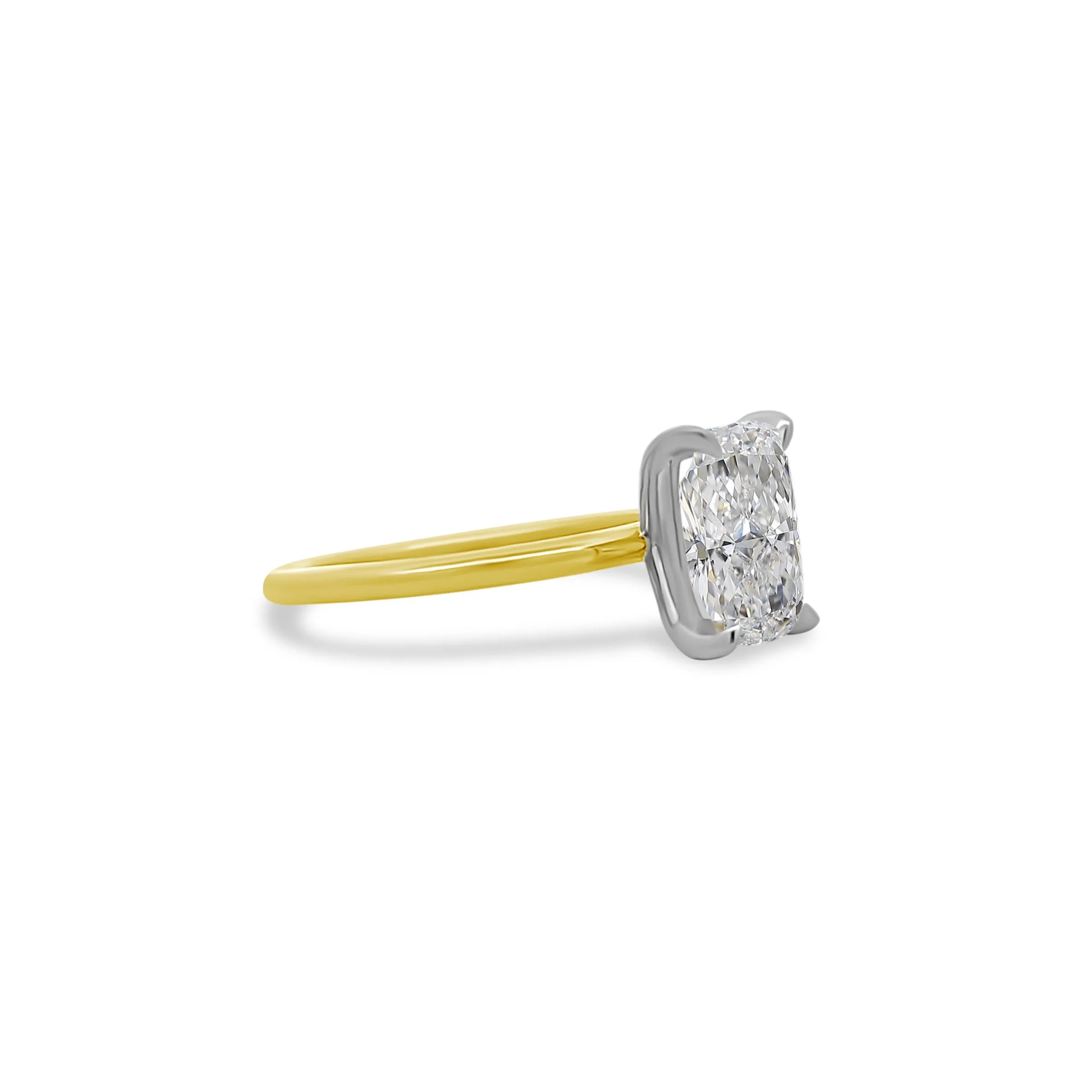 2.58ct Cushion Diamond Solitaire sold by LINDSEY LEIGH JEWELRY product image thumbnail 4