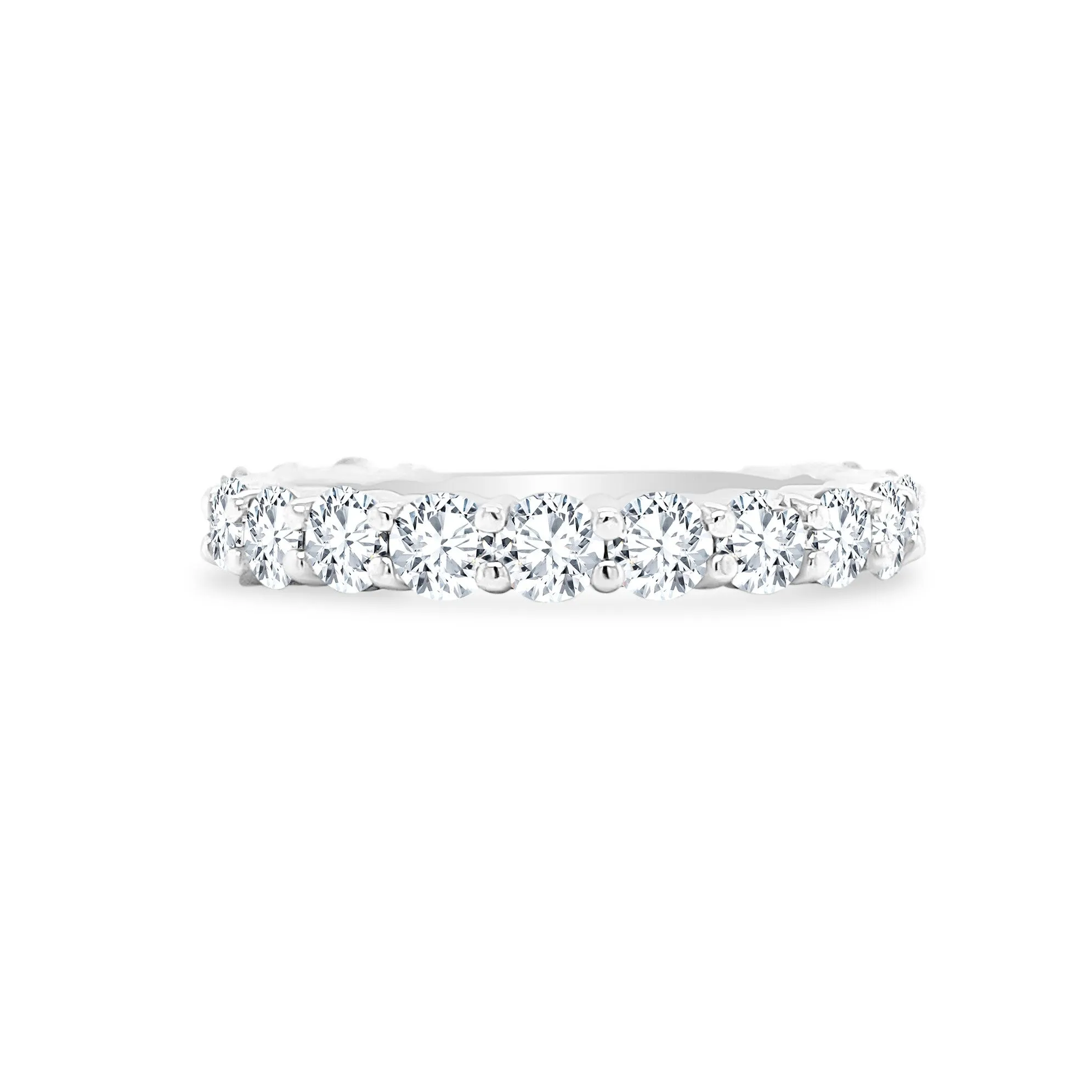 3.40cttw Shared Prong Eternity Band sold by LINDSEY LEIGH JEWELRY