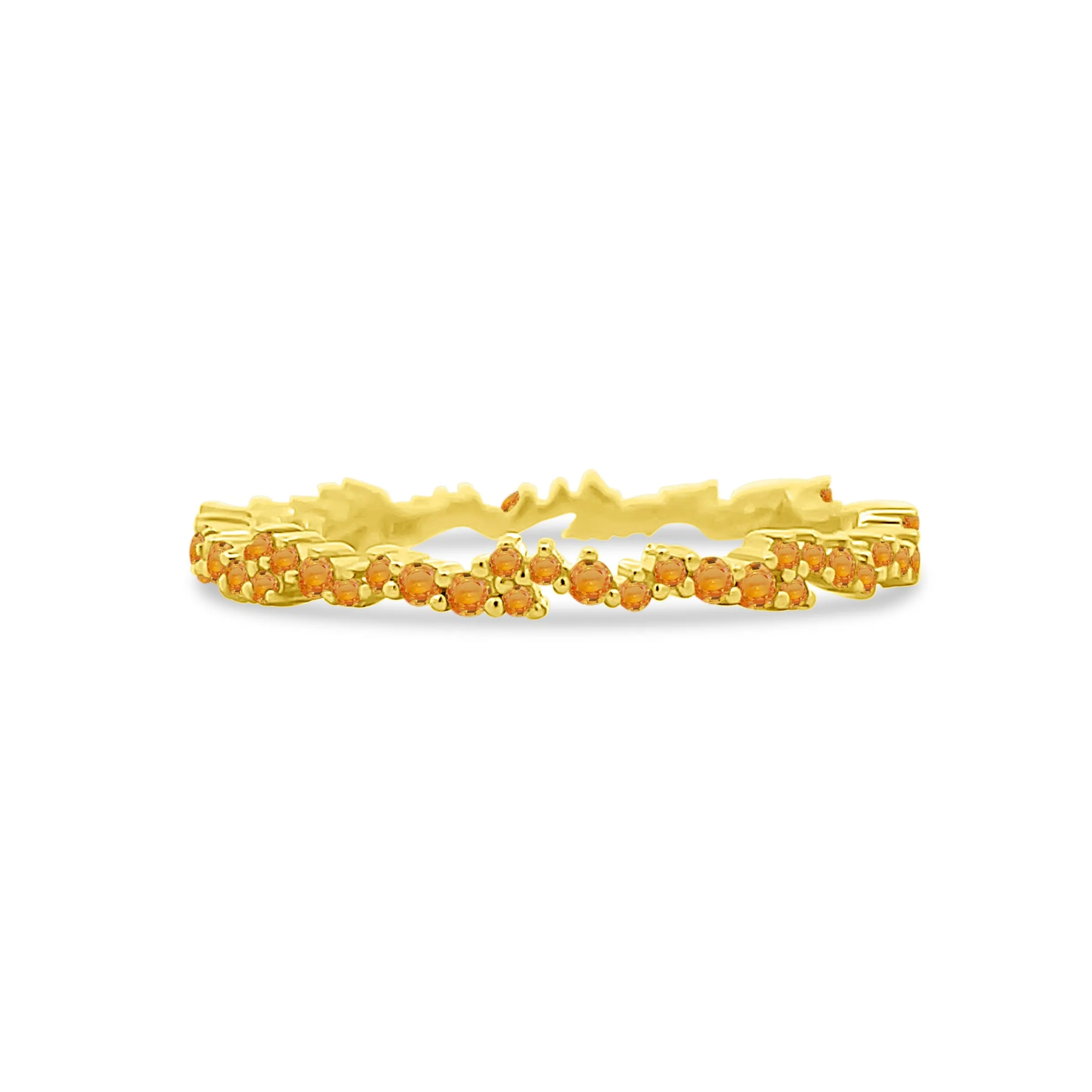 Scattered Birthstone Eternity Band sold by LINDSEY LEIGH JEWELRY product image thumbnail 4