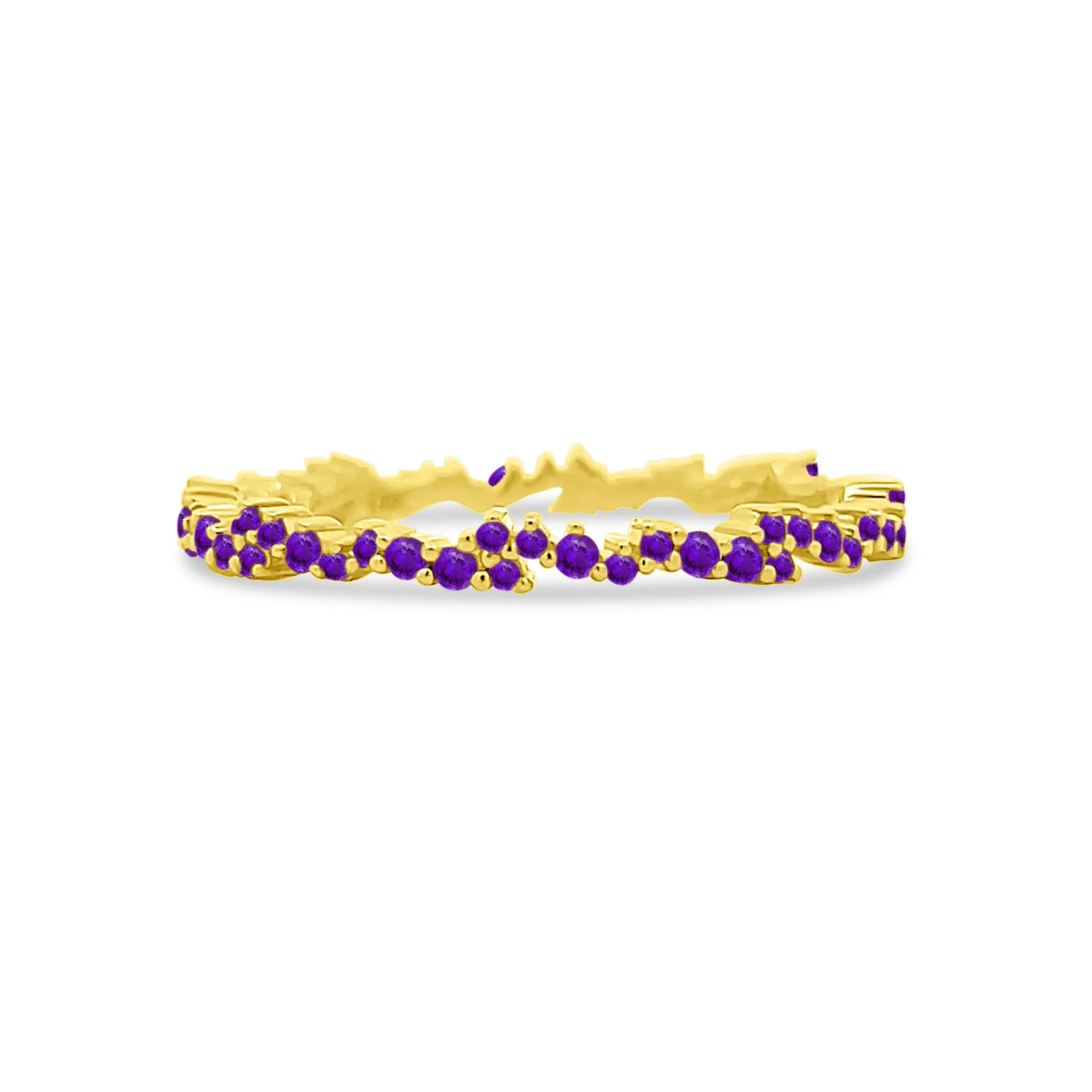 Scattered Birthstone Eternity Band sold by LINDSEY LEIGH JEWELRY