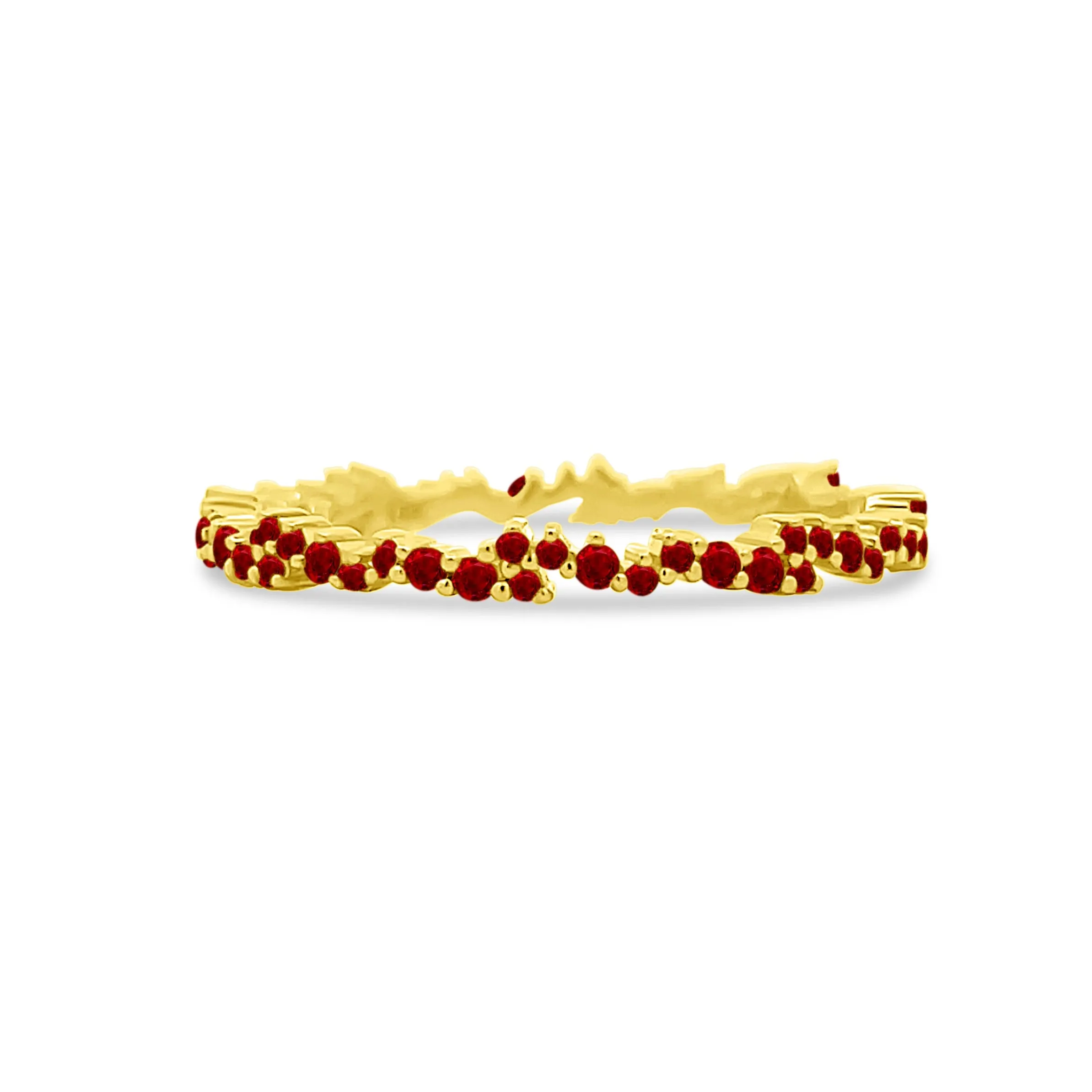 Scattered Birthstone Eternity Band sold by LINDSEY LEIGH JEWELRY product image thumbnail 5