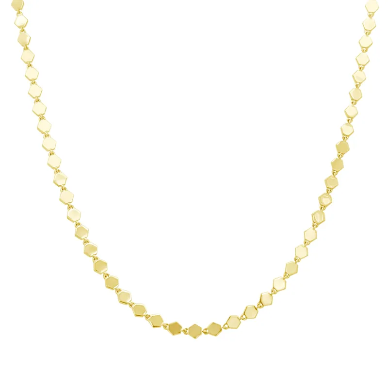Gold Disco Chain sold by LINDSEY LEIGH JEWELRY